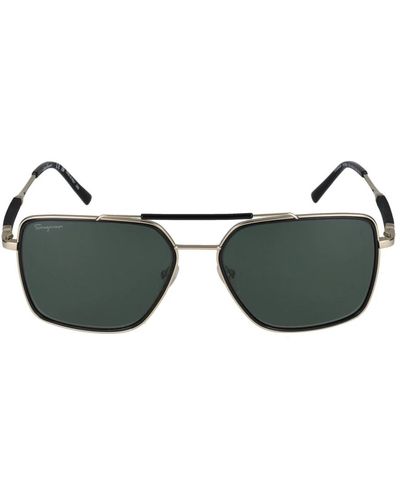Ferragamo Stylische sonnenbrille sf298s - Grün