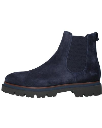 Harmont & Blaine Shoes > boots > chelsea boots - Bleu