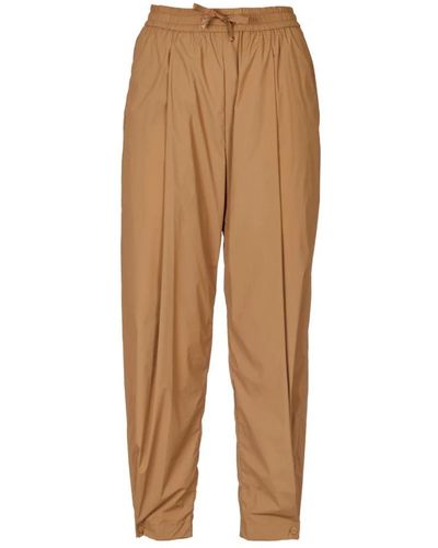 Herno Trousers > tapered trousers - Marron
