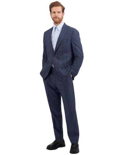Brooks Brothers Blauer anzug aus reiner schurwolle