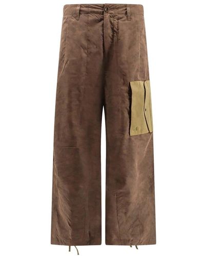 C.P. Company Wide Trousers - Brown