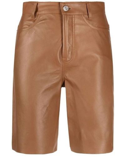 FRAME Casual Shorts - Brown