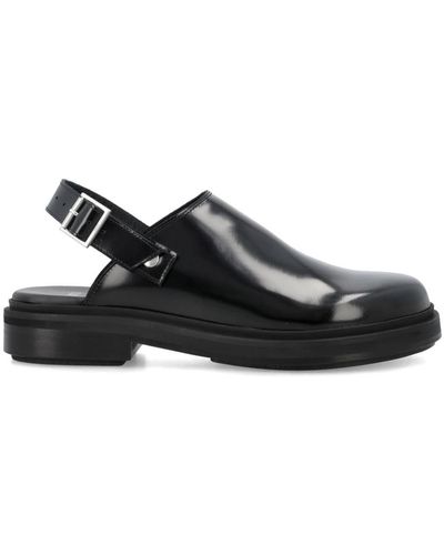Ami Paris Flat Sandals - Black