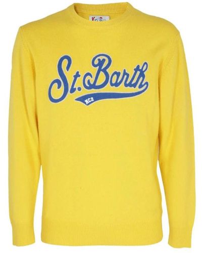 Saint Barth Sweatshirts - Yellow