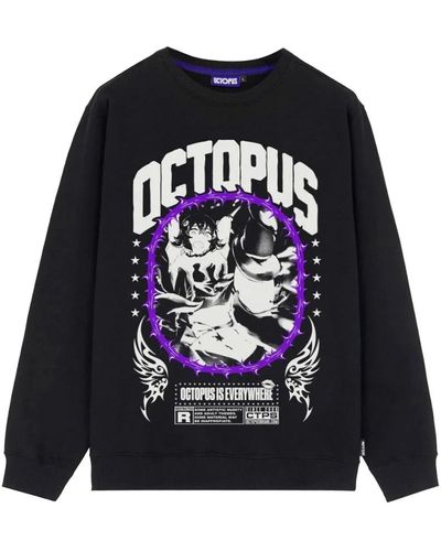 Octopus Sweatshirts - Blue