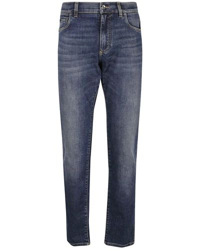 Dolce & Gabbana Slim-Fit Jeans - Blue