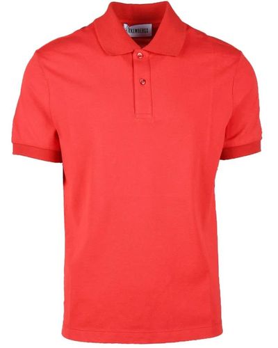Bikkembergs Polo Shirts - Red