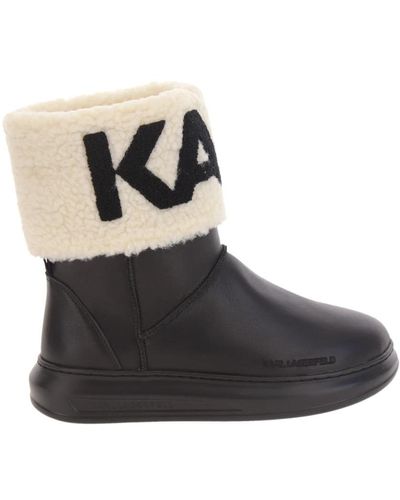Karl Lagerfeld Winter Boots - Black