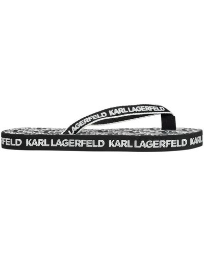 Karl Lagerfeld Kosta flip flops - Schwarz