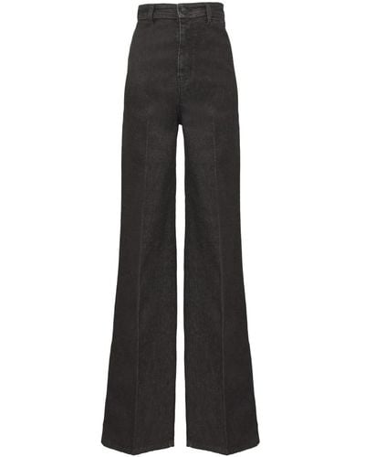 Max Mara Jeans > wide jeans - Noir