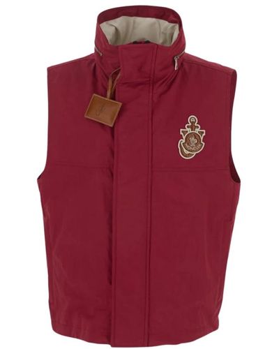 Moncler Stilvolle tryfan jacke - Rot