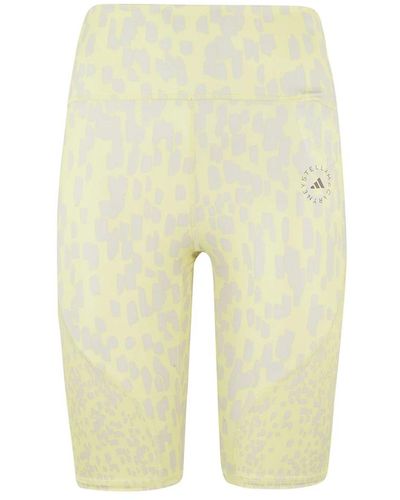 adidas By Stella McCartney Stylische sportliche leggings für frauen - Gelb