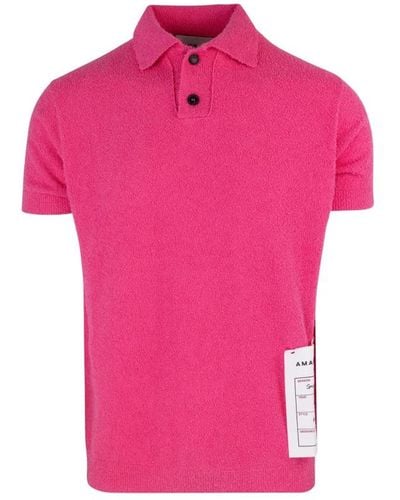 Amaranto Polo Shirts - Pink