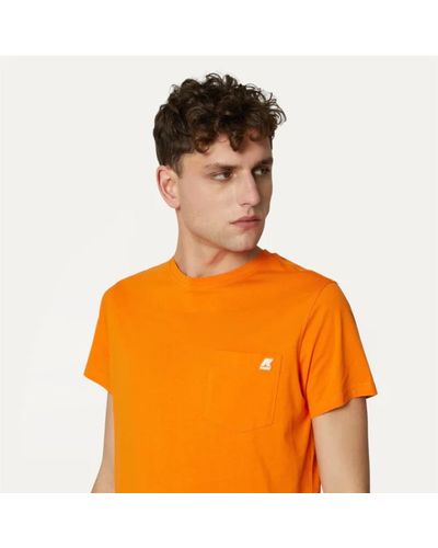 K-Way T-shirt - Arancione