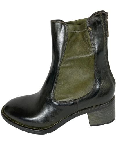 LEMARGO Heeled Boots - Green