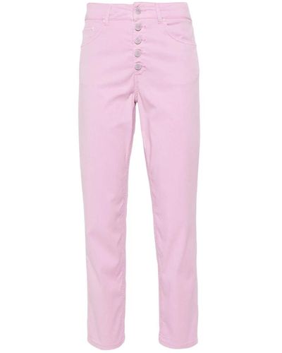 Dondup Slim-fit trousers - Pink
