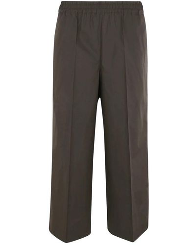 P.A.R.O.S.H. Straight trousers - Gris