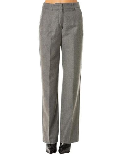 Beatrice B. Straight Trousers - Grey