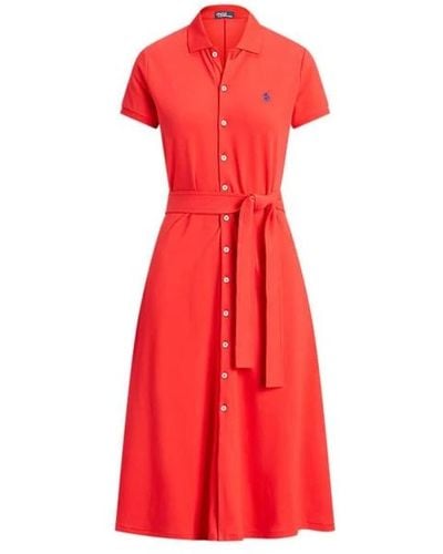 Ralph Lauren Vestido elegante para mujeres - Rojo