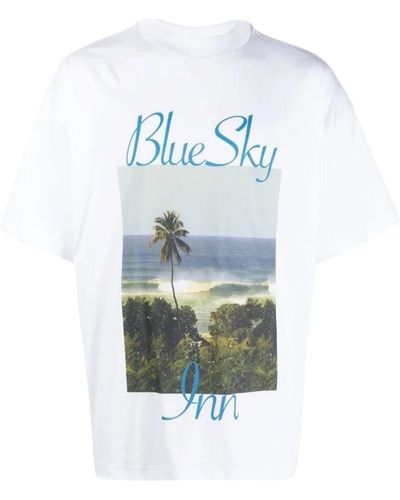 BLUE SKY INN T-shirts - Bleu