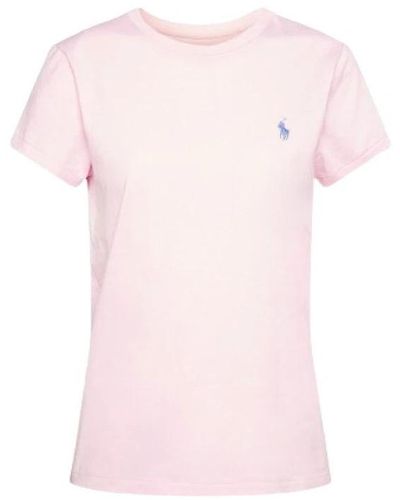 Polo Ralph Lauren T-shirt à cou rond - Rose