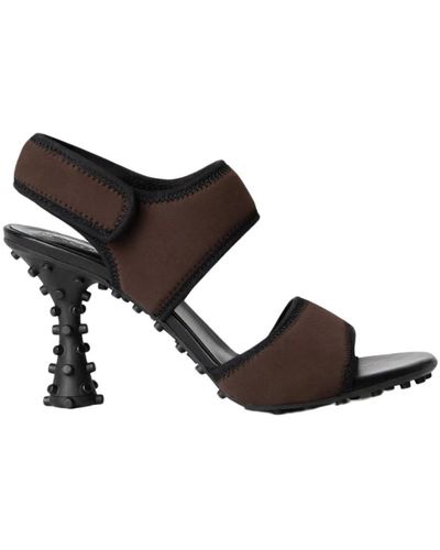 Sunnei Shoes > sandals > high heel sandals - Noir
