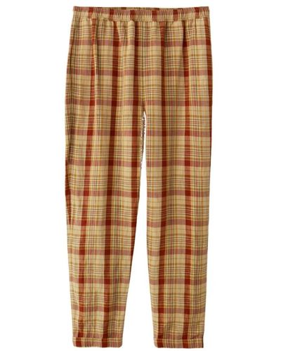 Acne Studios Trousers > tapered trousers - Marron