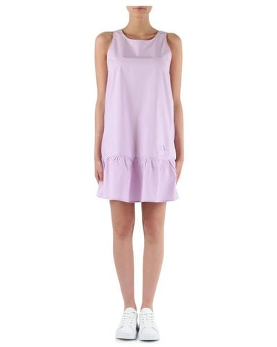 Armani Exchange Short Dresses - Purple