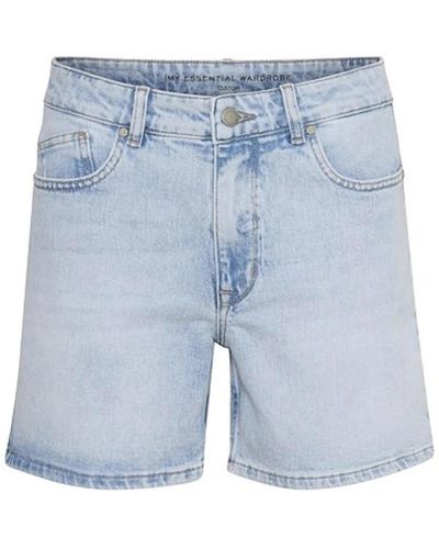 My Essential Wardrobe Denim Shorts - Blau