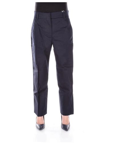 Tommy Hilfiger Straight Trousers - Blue