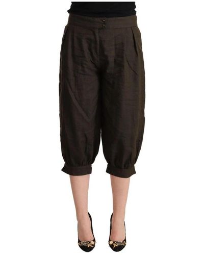 Gianfranco Ferré Cropped trousers - Negro