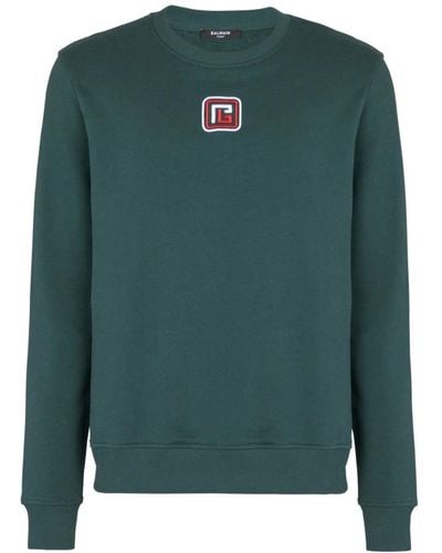 Balmain Pb sweatshirt - Verde