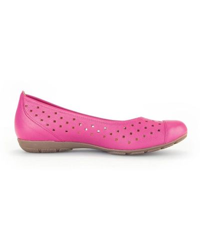 Gabor Shoes > flats > ballerinas - Rose