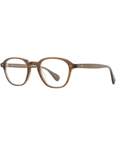 Garrett Leight Montatura occhiali gilbert - Metallizzato