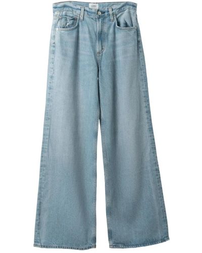 Citizen Jeans > wide jeans - Bleu
