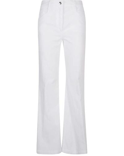 True Royal Trousers > wide trousers - Blanc