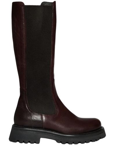 Moma High Boots - Brown