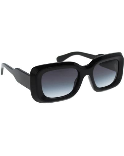 Chloé Ikonoische sonnenbrille mit einheitlichen gläsern - Schwarz