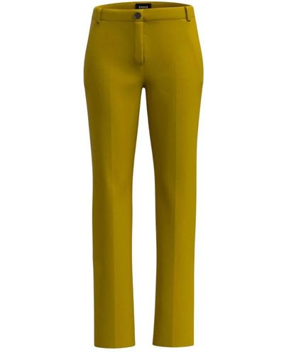 Marella Straight Trousers - Green