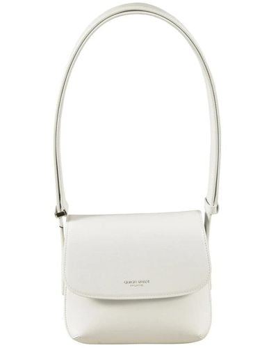 Giorgio Armani Shoulder Bags - White