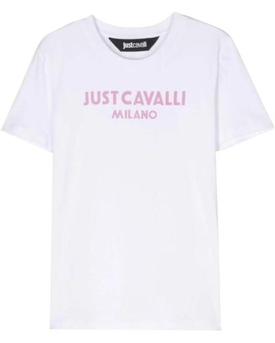 Just Cavalli T-Shirts - White
