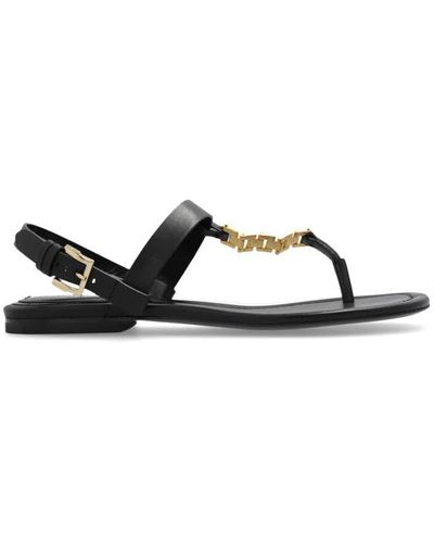 Victoria Beckham Shoes > sandals > flat sandals - Noir