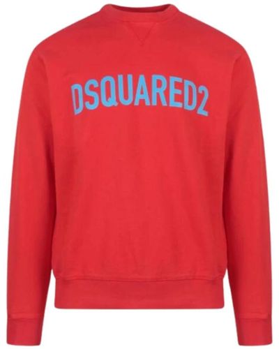 DSquared² Basic Sweatshirt - Rot