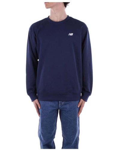 New Balance Blauer logo front sweater