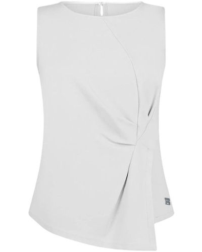 19V69 Italia by Versace Tops > sleeveless tops - Blanc