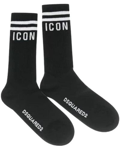 DSquared² Underwear > socks - Noir