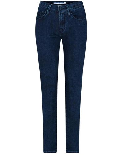 Jacob Cohen Jeans skinny fit blu made in italy