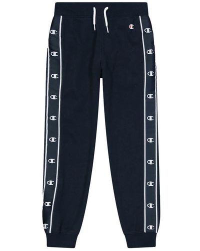 Champion Trousers > sweatpants - Bleu