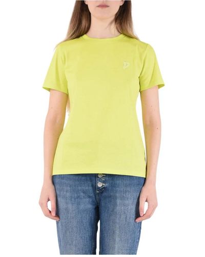 Dondup T-shirt in cotone - Giallo