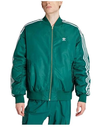 adidas Bomber jackets - Grün